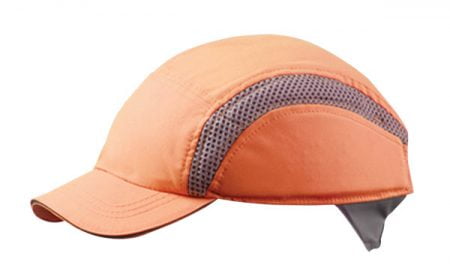 Airpro Baseball Bump Cap Hi Vis Orange