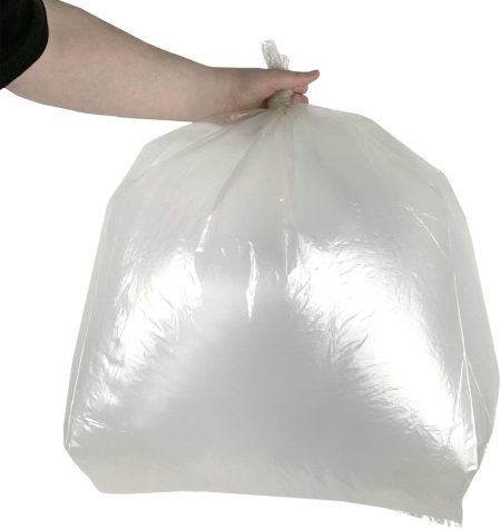 MD60 Clear Household Compactor Sacks / Bin Liners