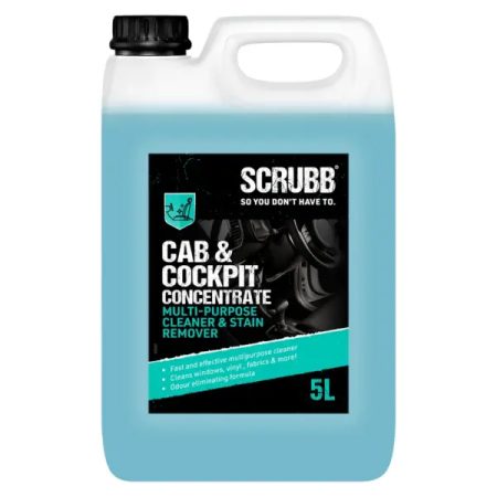 SCRUBB S19 Cab & Cockpit Concentrate Cleaner 5 Litres