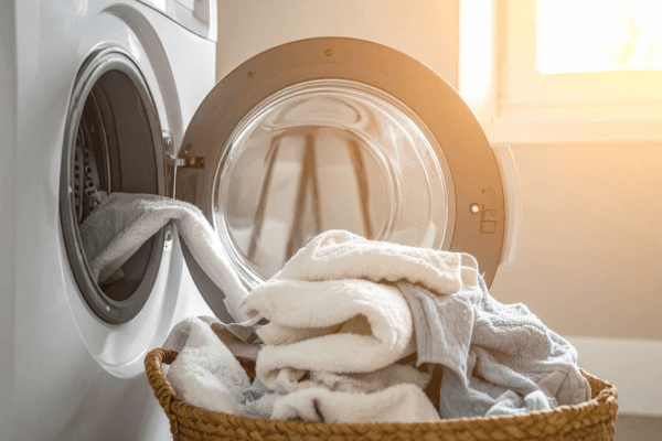 clean a washing machine 
